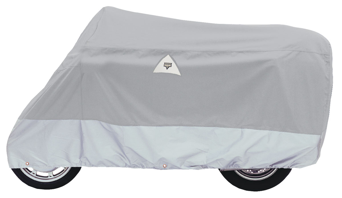Falcon Defender 500 Cover - Md - Gray/Silver