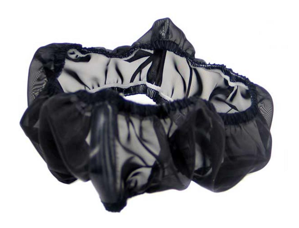 Air Filter PreCharger - Filter Size: 8 3/8in. IW, 9 1/2in. IL, 2 1/8 H