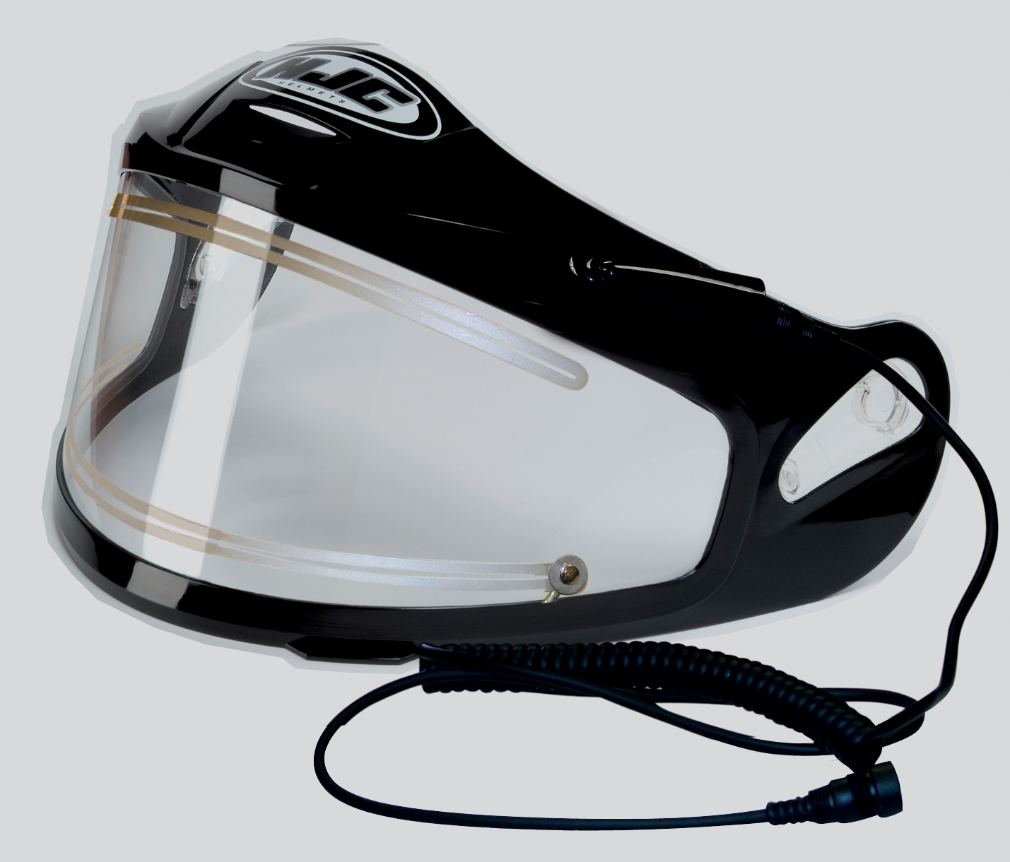 HJ-09 Electric Dual Lens Shield - Clear
