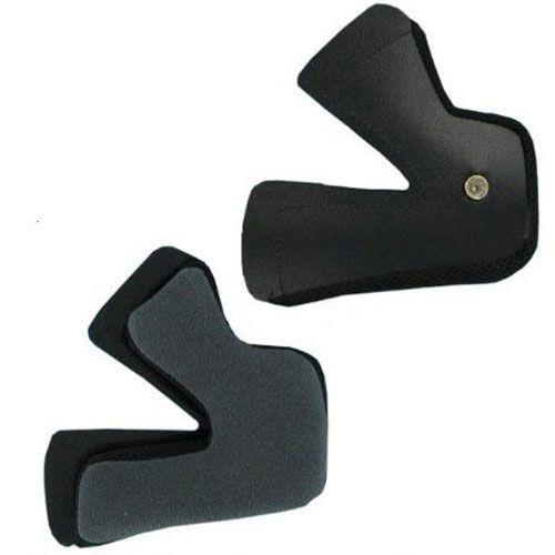Cheek Pads for Symax III Helmets (Aug 2012 & Later Models) - Red Snap - Sm
