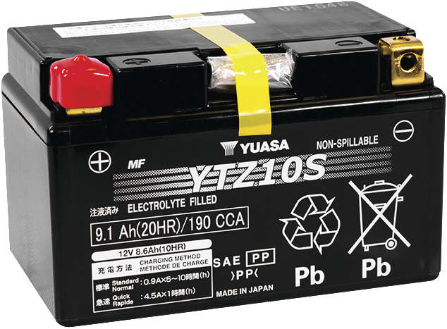 Factory Activated Maintenance Free Battery - YTZ10S