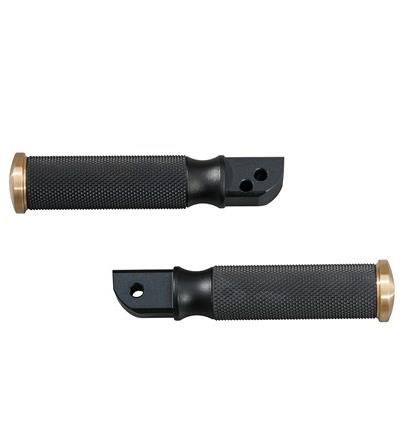 Custom Passenger Footpegs - Brass