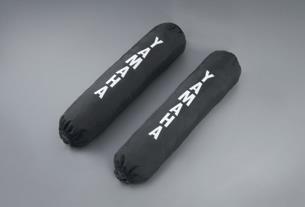 Yamaha Shock Covers - Front - Black