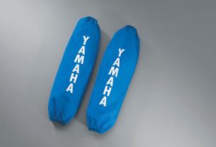 Yamaha Shock Covers - Front - Blue