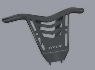 GYTR MX Front Grab Bar - Black Powder Coat