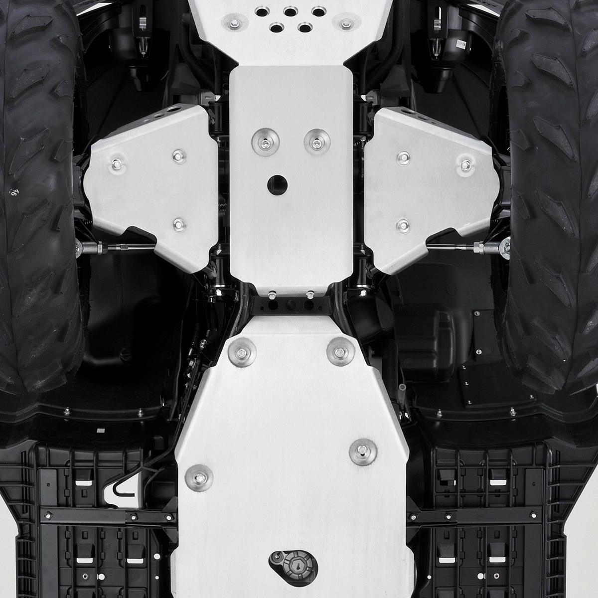 Engine Skid & Front Bash Plate Combo