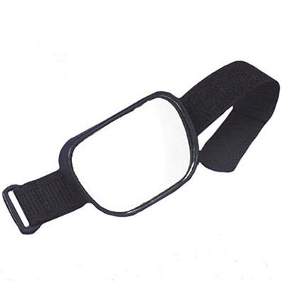 Hand Rear View Mirror with Elastic Band