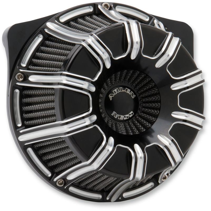 Inverted Series 10-Guage Air Cleaner Kit - Black Anodized