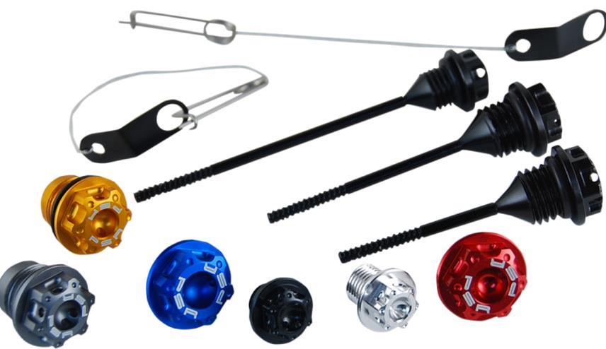 Oil Filler Cap Kit - M28 x 1.5 - Black