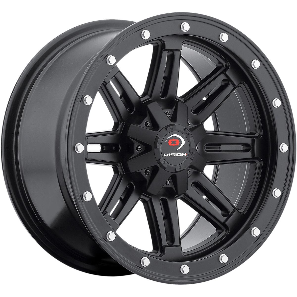 Type 550 Rear Wheel - 12x8 - 4+4 Offset - 4/156 - Matte Black