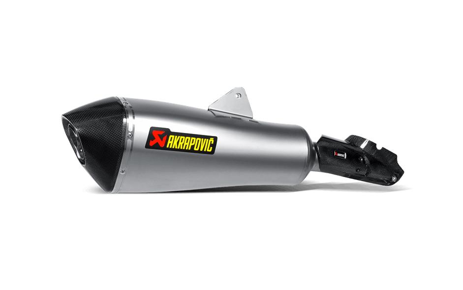 Slip-On Line Exhaust - Titanium Muffler (EC Compliant)