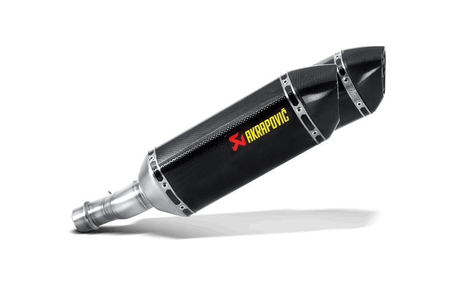 Slip-On Line Dual Exhaust - Carbon Fiber Mufflers