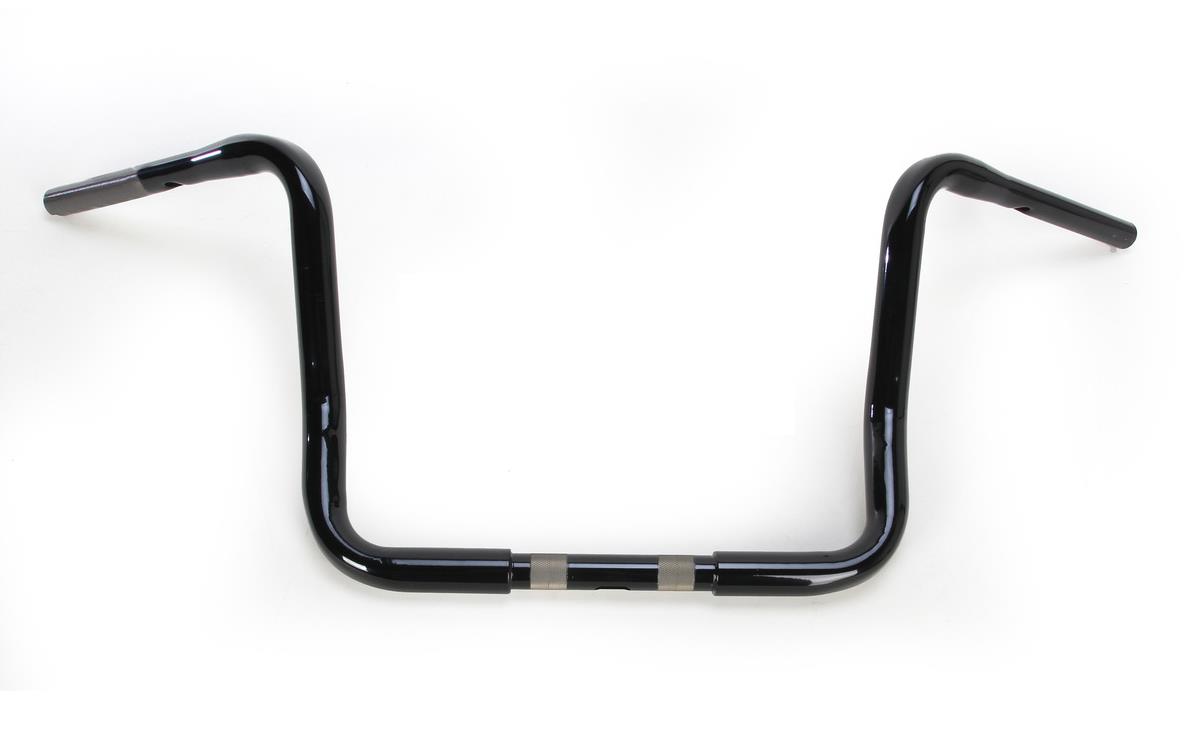 1-1/4in. Ape Hanger Handlebar for Bagger - 13in. - Black