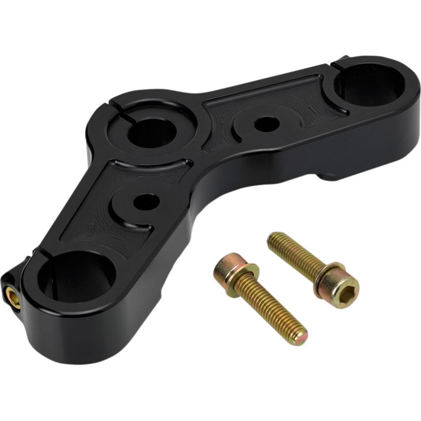 Upper Triple Tree - Black Anodized