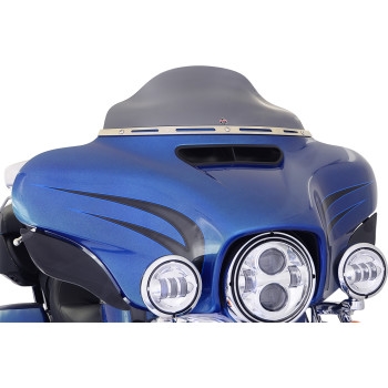 Flare Windshield - 6.5in. - Dark Smoke