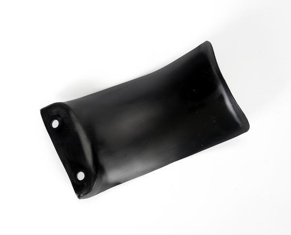 Rear Shock Mud Plate - Black