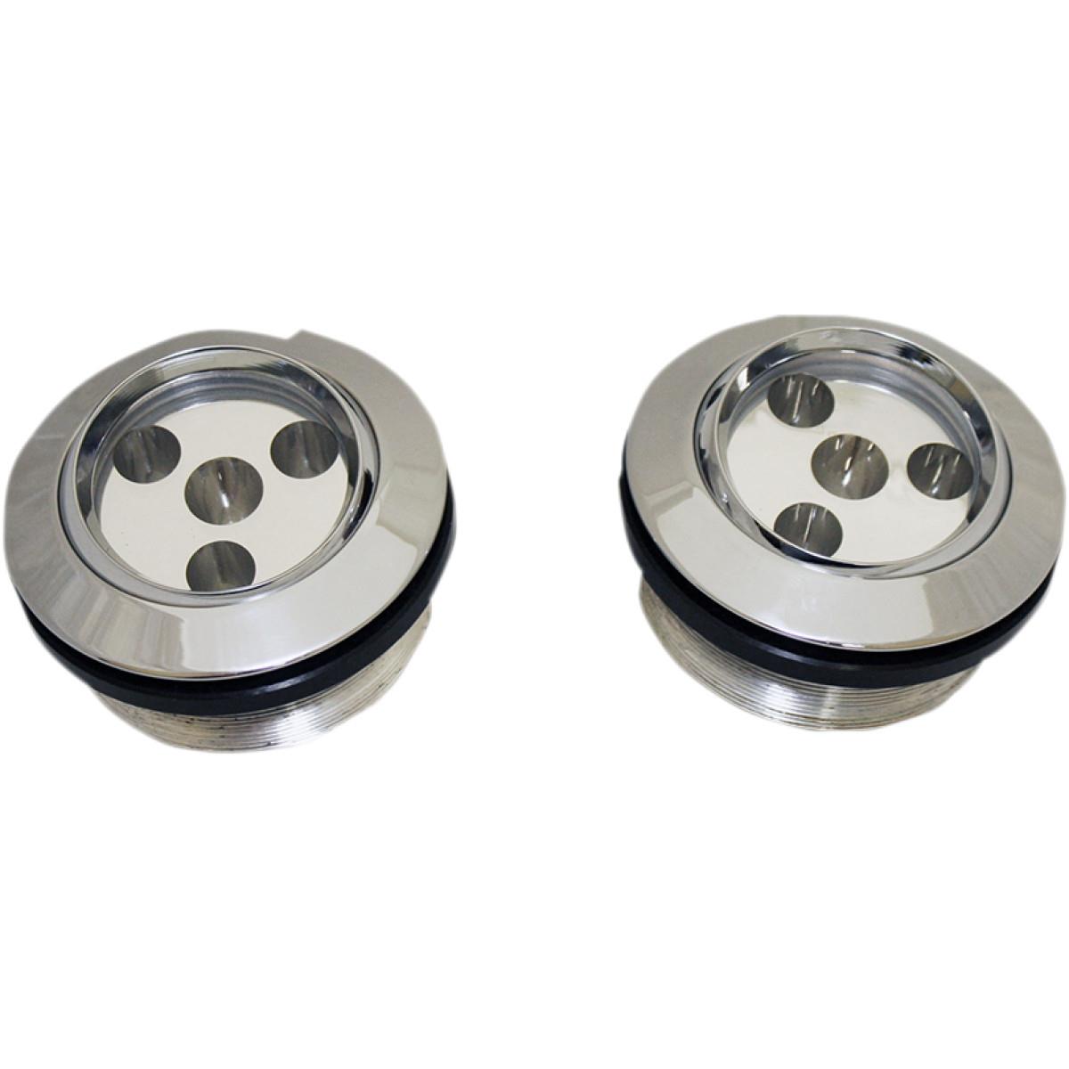 Mega Spotz High Power Adjustable LED Driving Lights - Chrome