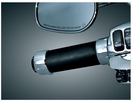 Accents for Heated Grips - Chrome