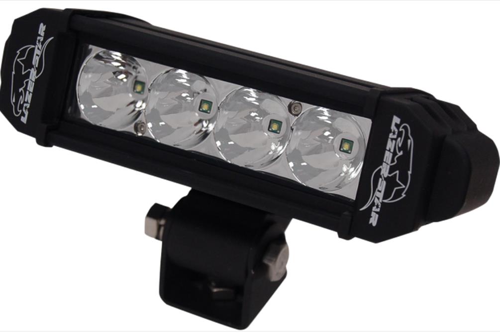 LX LED Single Row Spot Light Bar - 4 LEDs 6in.