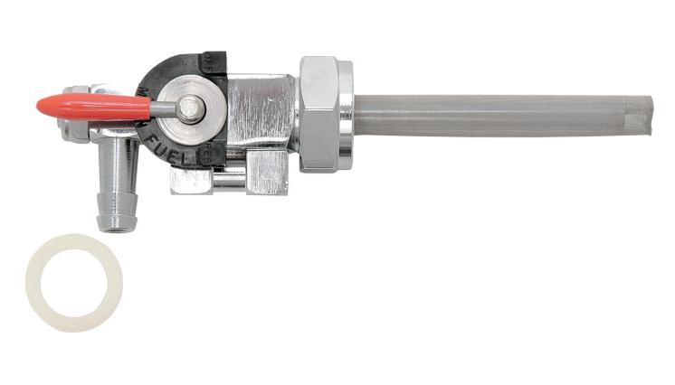 Straight High Flow Fuel Spigot - Rotates Horizontally