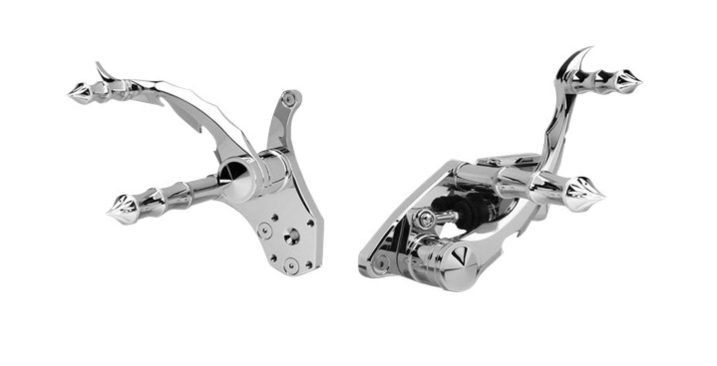 Tribal Forward Controls with Master Cylinder