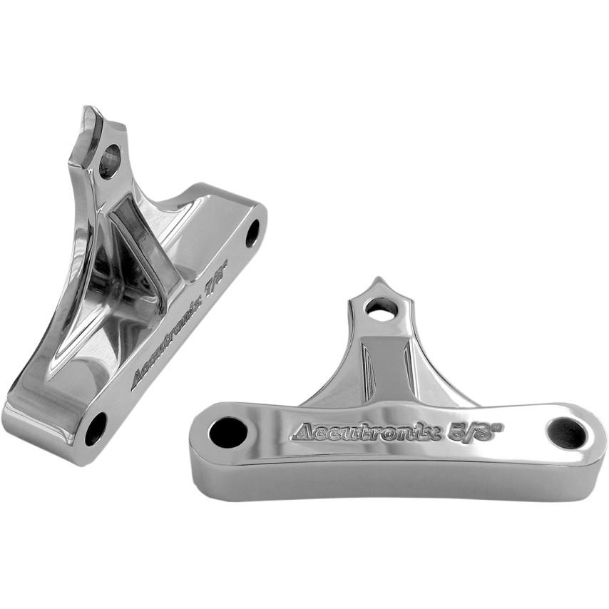 49mm Custom Fender Spacers - 5/8in. - Tribal - Chrome