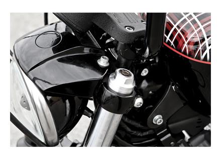 Fork Preload Adjusters - Machined Aluminum Finish