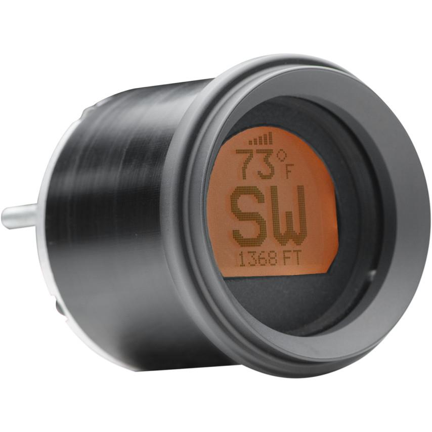 2-3/16in. Stand-Alone LCD GPS Compass - Black/Black