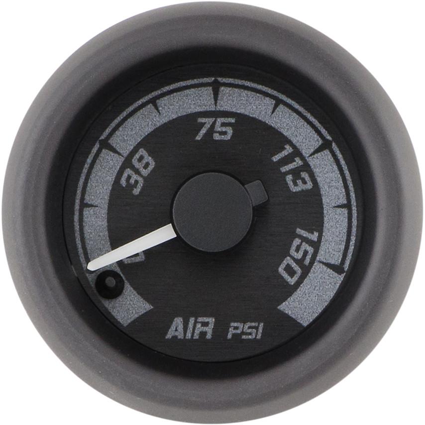 MVX-8K Add-On Air PSI Gauge - Black/Gray Black