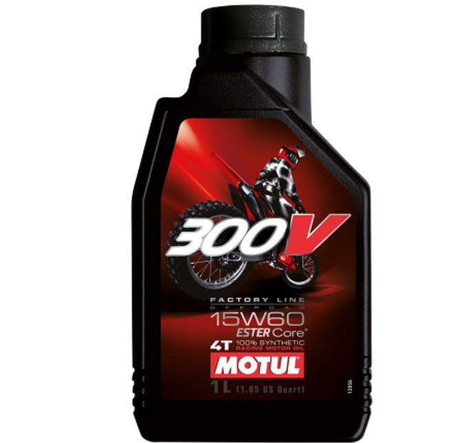 300V Offroad Synthetic Motor Oil - 15W60 - 1L.
