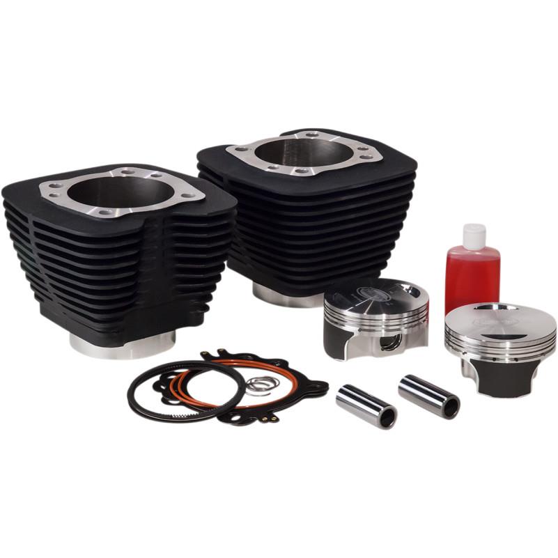 Bolt-On Big Bore Kit (98in. Flat Top) - Bore 3.938in. - 9.75:1 Compression - Black