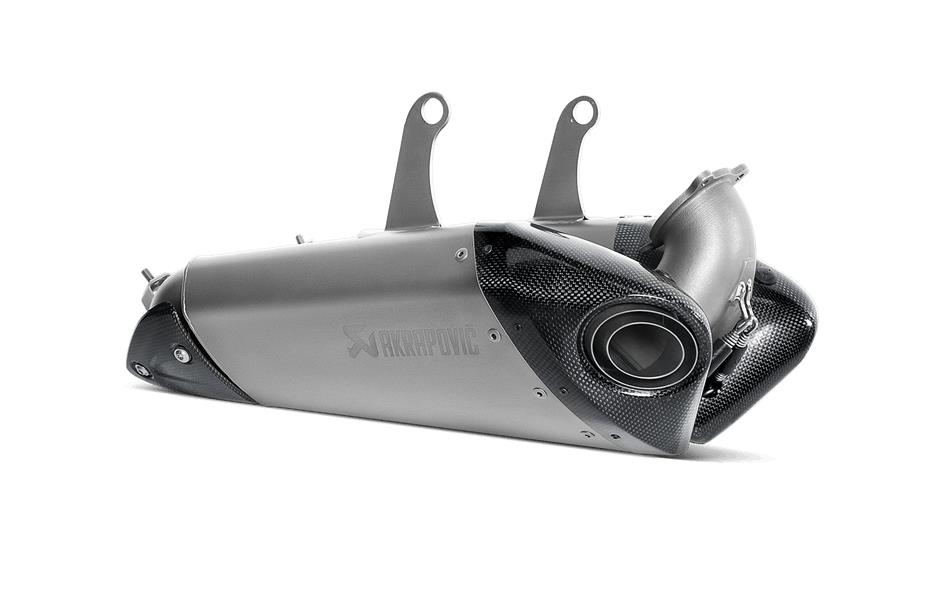 Slip-On Line Exhaust - Titanium Muffler