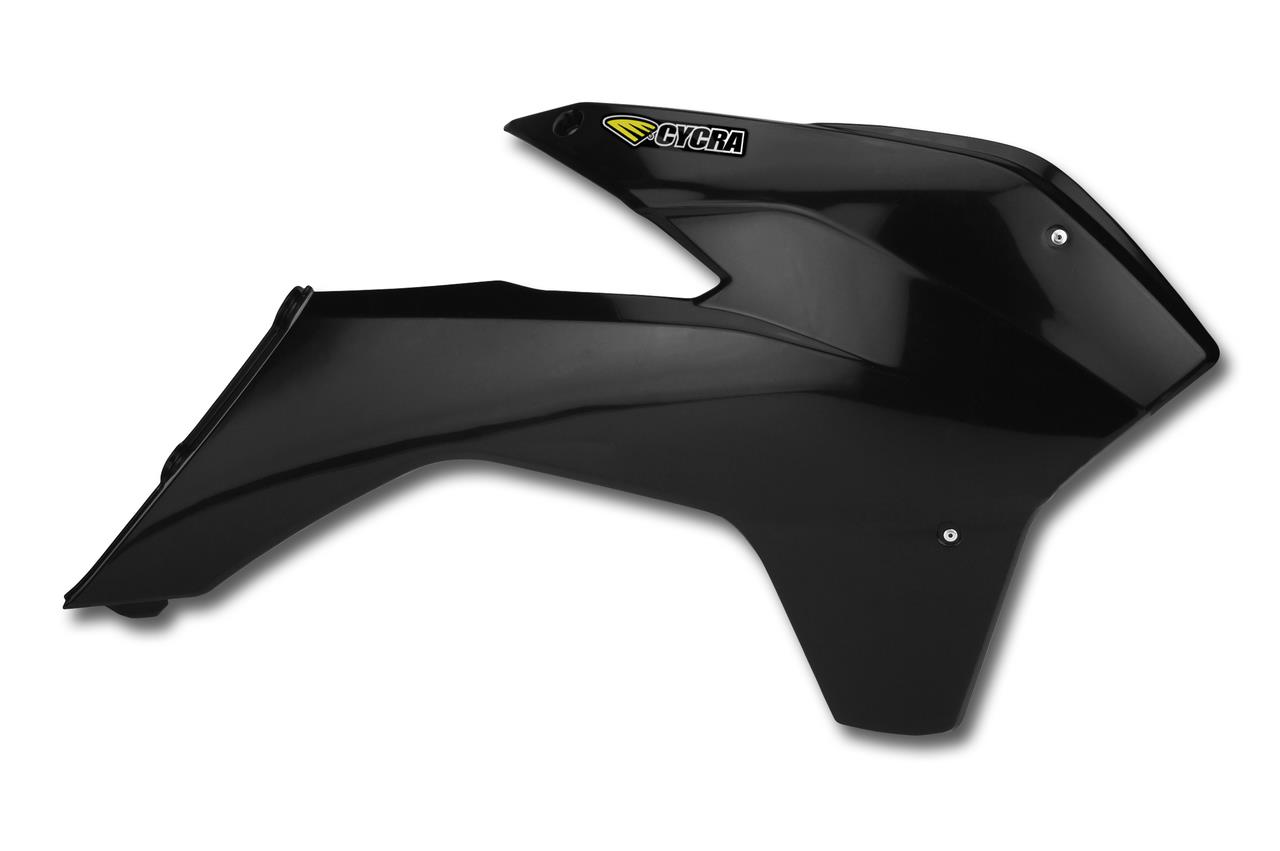 Powerflow Intake Radiator Shrouds - Black