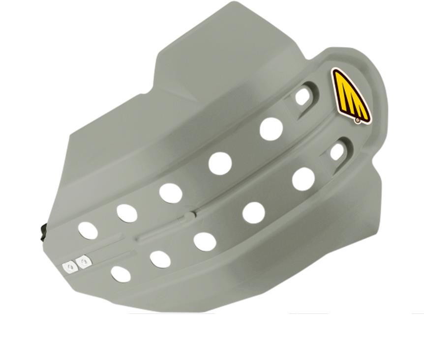Full Coverage Skid Plate with Hard Mounts - Gray