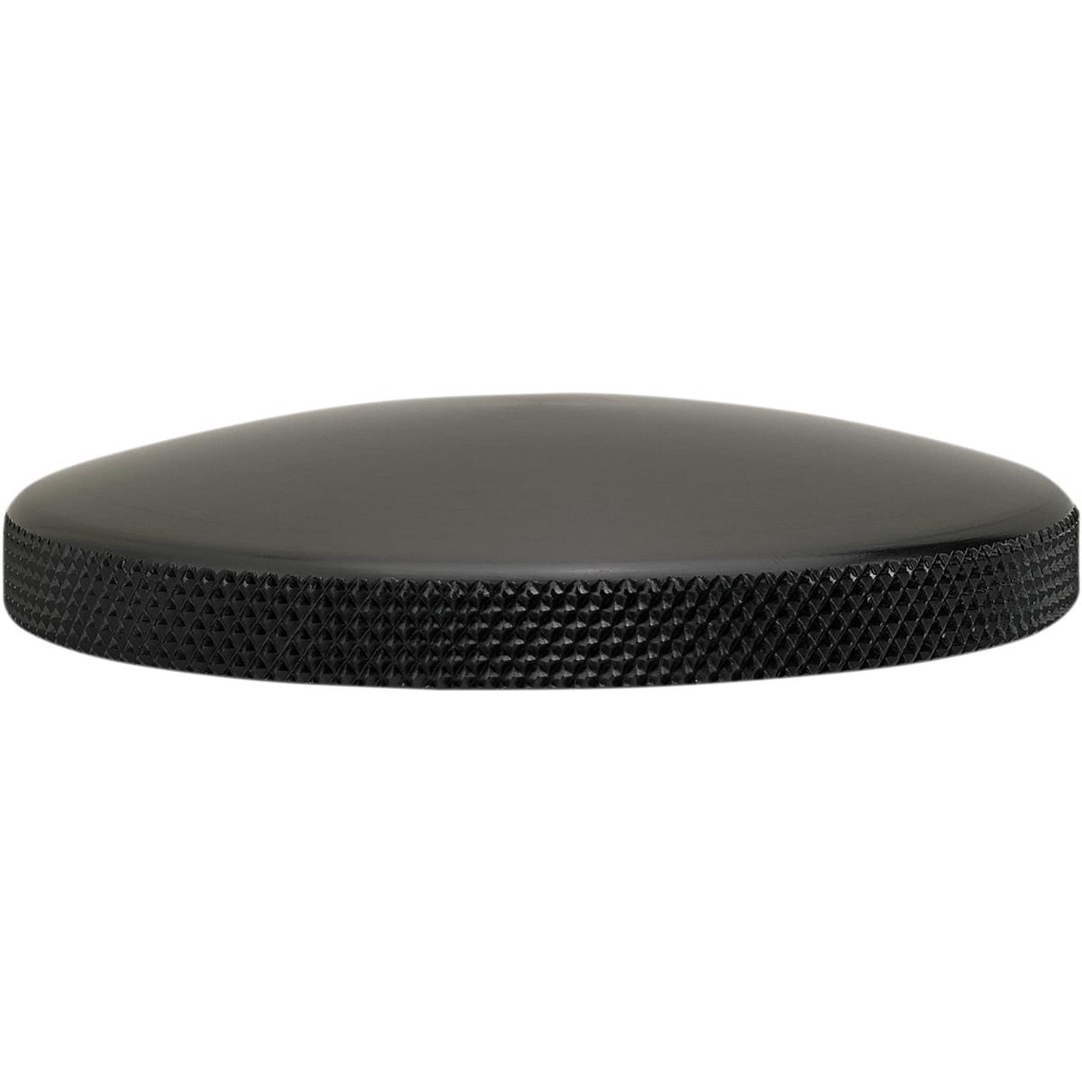 Knurled Gas Cap - Black Anodized