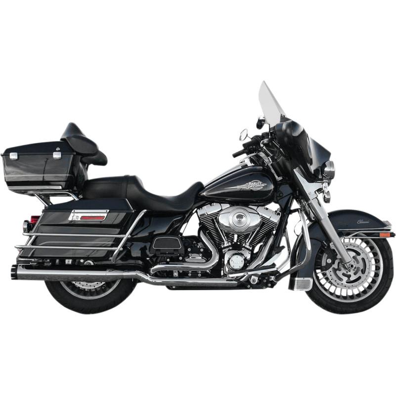 True Dual Down Under Headpipe with Heat Shield