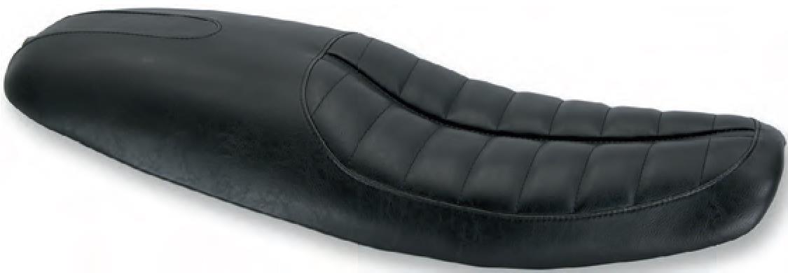 Triumph 2-Up Cafe Seat - Black Enzo