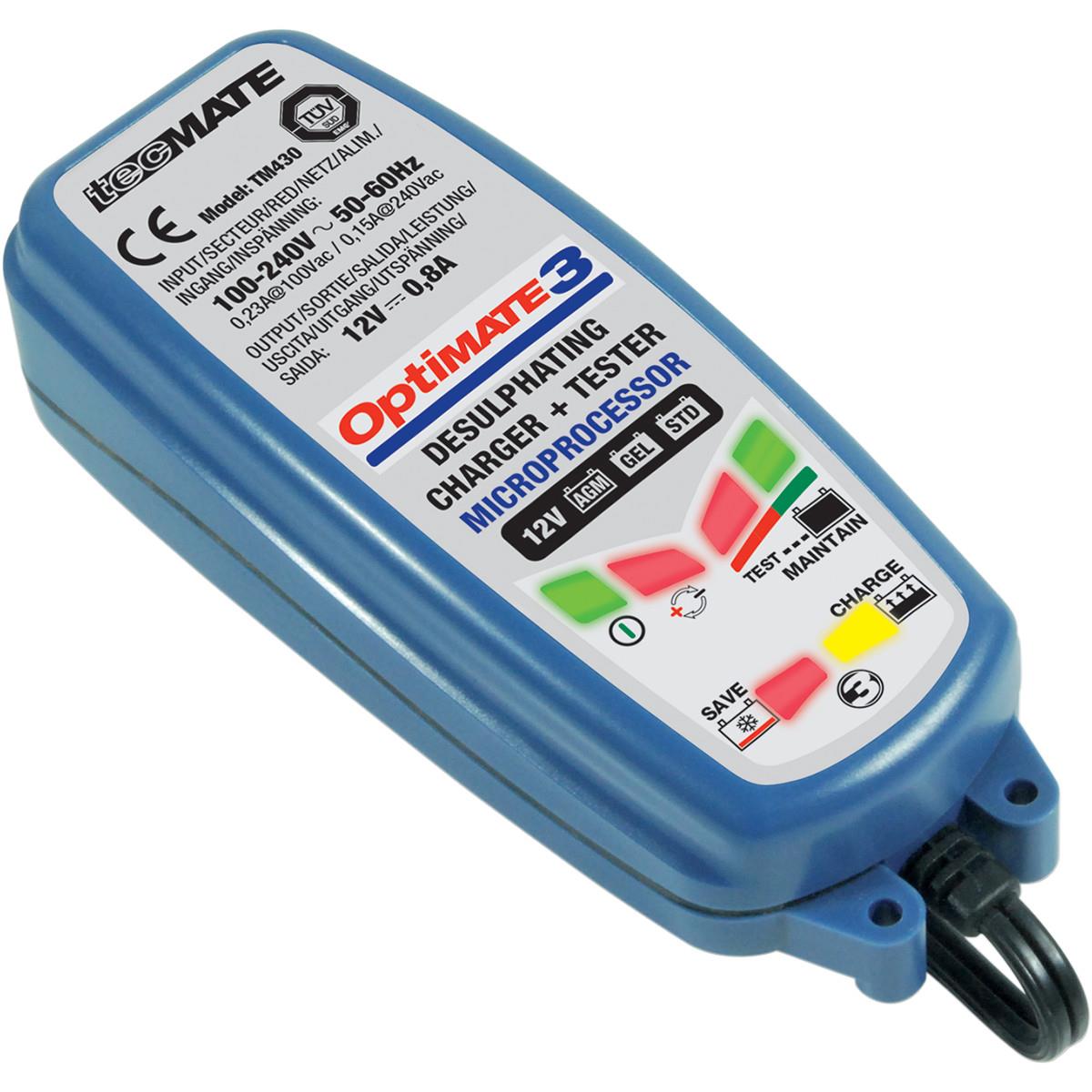 Optimate 3 Complete 12V Battery Charger