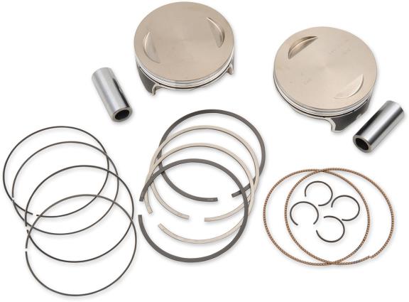 Forged Piston Kit for 111/117/124ci. Motor - Standard Bore 4.125in. - .020in. Oversized