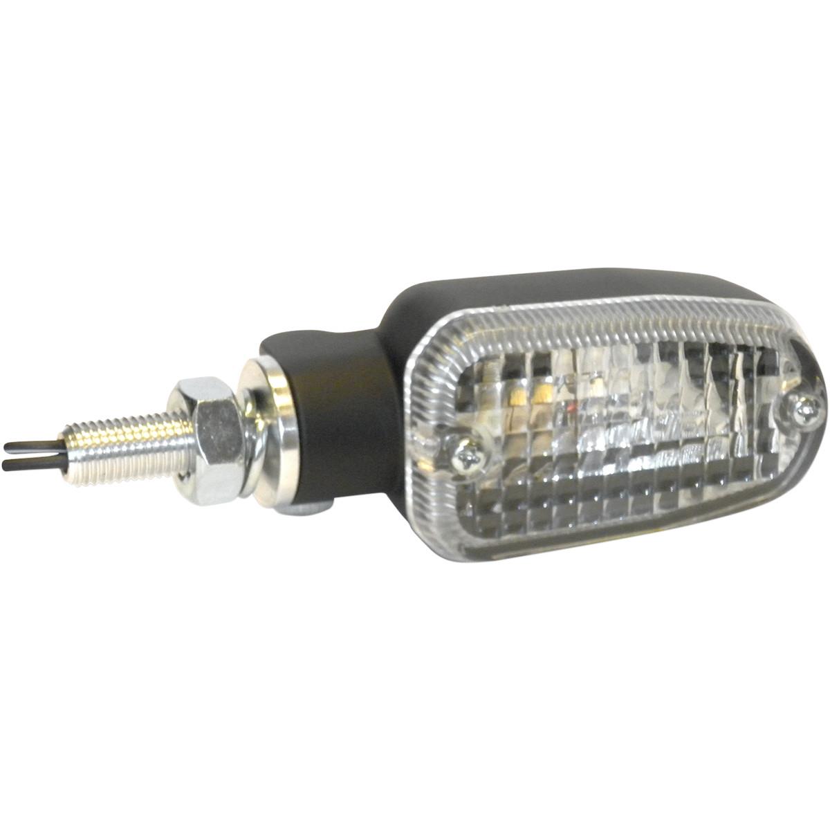 DOT Incandescent Marker Lights - 2 wires - Black/Clear