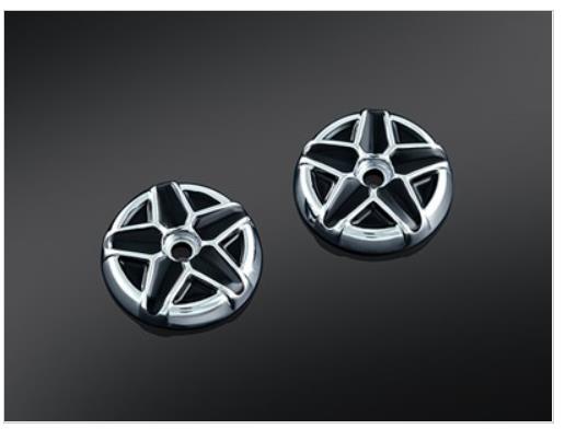 Five-Spoke End Caps for Kinetic Grips