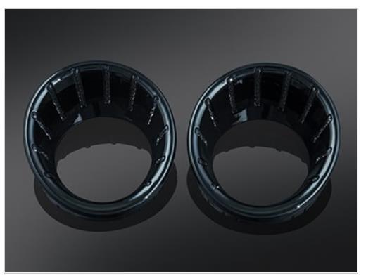 LED Speedo & Tach Bezels - Gloss Black