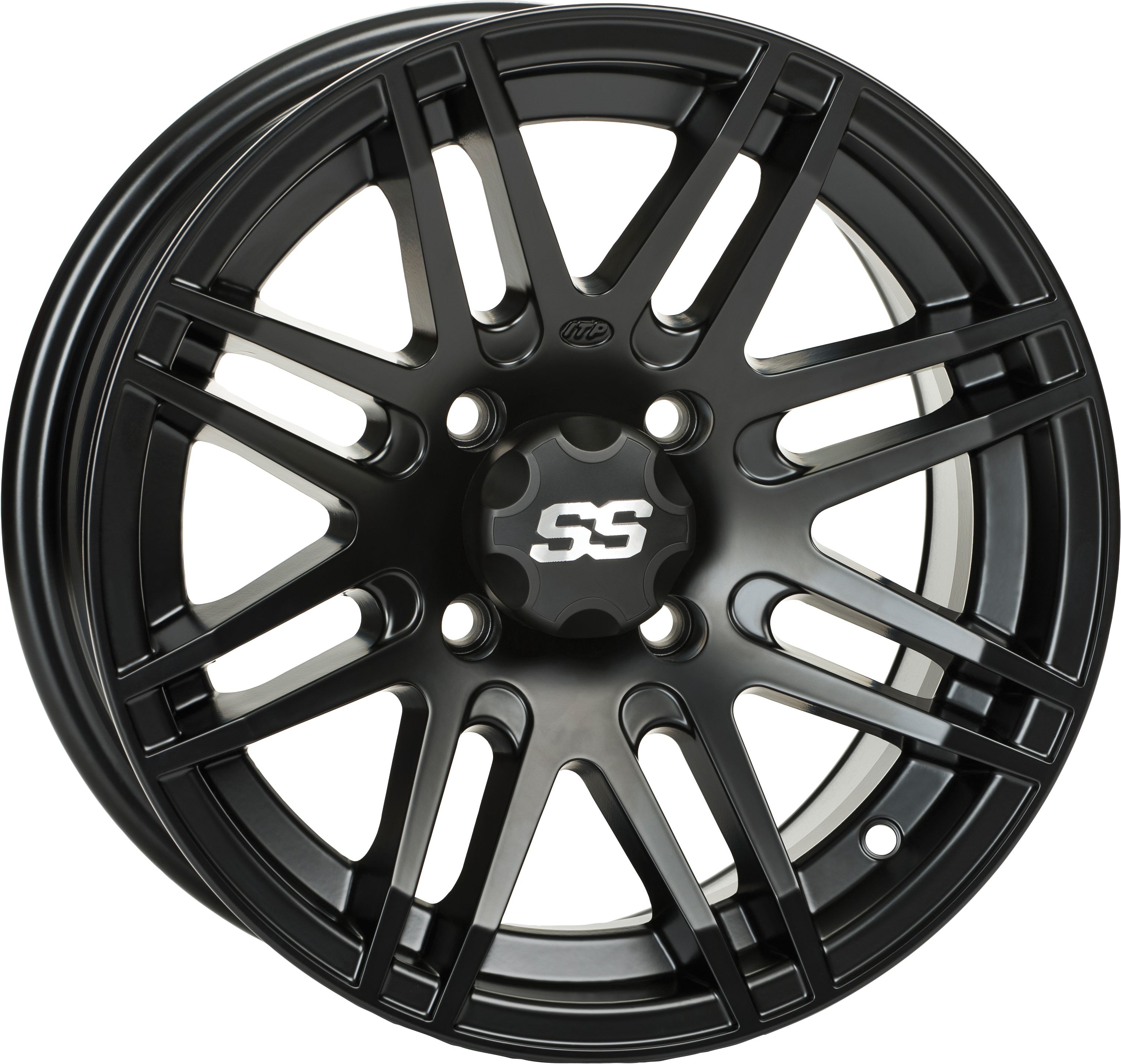 SS316 Wheel - 12x7 - 5+2 Offset - 4/110 - Black Ops
