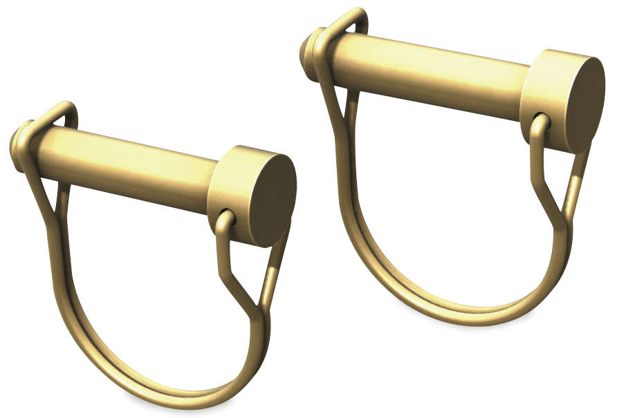 Replacement 3/8in. Quick Pins for Pro-Series Plow