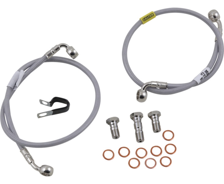 Stainless Steel Front Hydraulic Brake Line Kit
