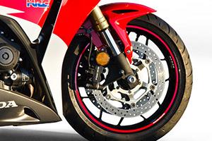 17in. Wheel Stripe Sticker