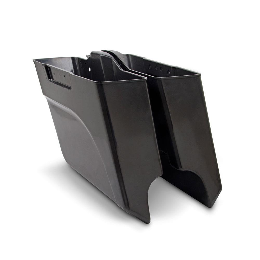 Angled Saddlebag Block-Off Plate - Left