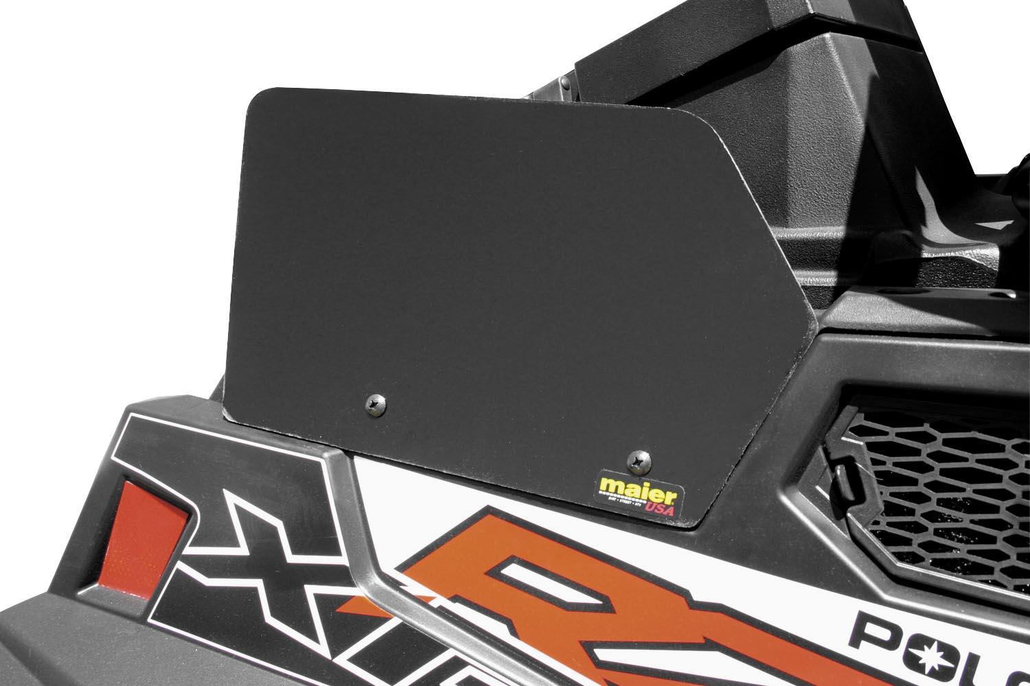 UTV Rear Number Plate - Black