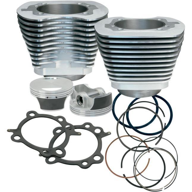 98in. Big Bore Kit - Silver Powder-coat