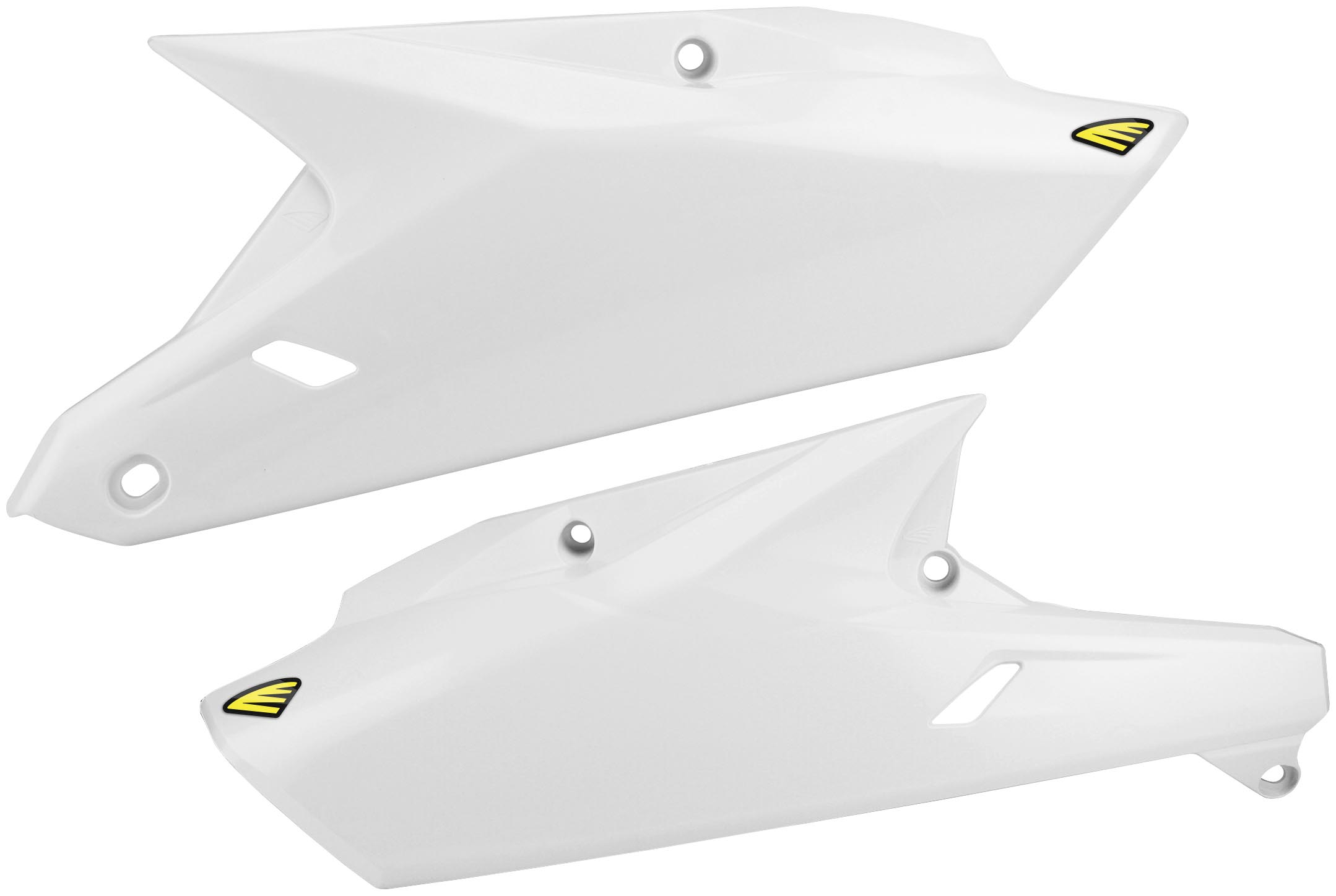 Side Number Panels - White